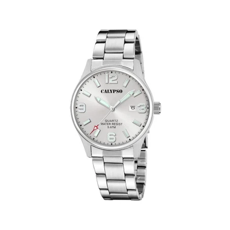 Reloj Calypso Basic Plateado Analógico Hombre K5860/2