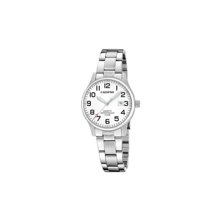 Reloj Calypso Basic Plateado Analógico Mujer K5861/1
