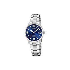 Reloj Calypso Basic Plateado y Azul Analógico Mujer K5861/3