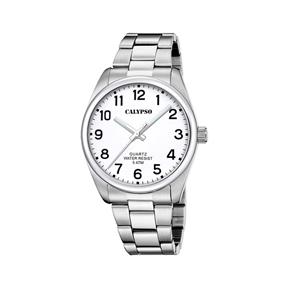 Reloj Calypso Basic Plateado Analógico Hombre K5862/1