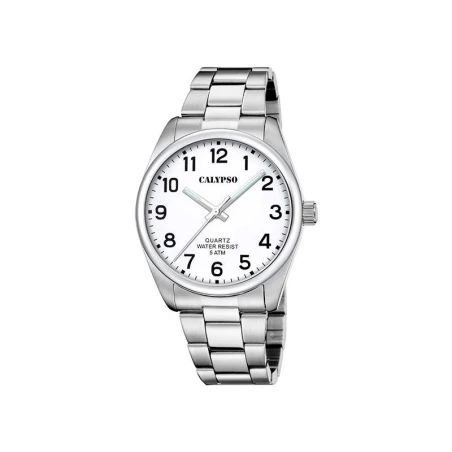 Reloj Calypso Basic Plateado Analógico Hombre K5862/1