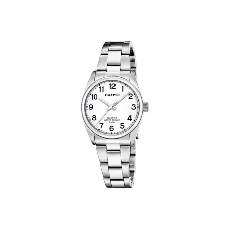 Reloj Calypso Basic Plateado Analógico Mujer K5863/1