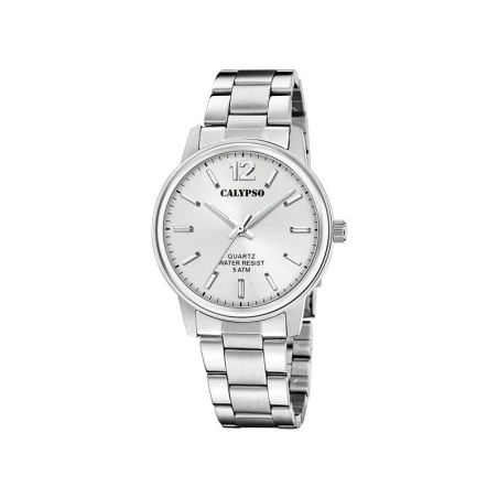 Reloj Calypso Basic Plateado Analógico Hombre K5864/2