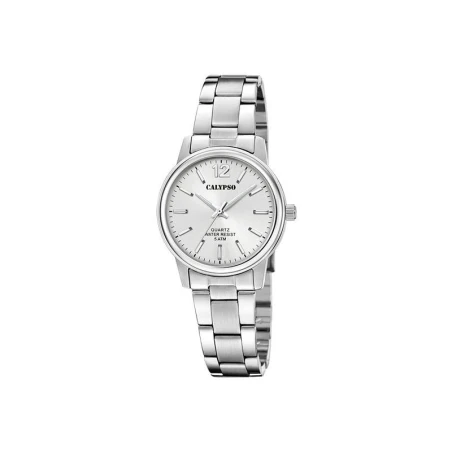 Reloj Calypso Basic Plateado Analógico Mujer K5865/2