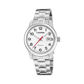 Reloj Calypso Basic Plateado Analógico Hombre K5872/1