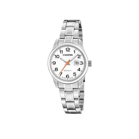 Reloj Calypso Basic Plateado Analógico Mujer K5873/1