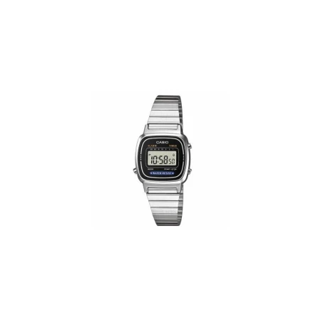 Reloj Casio Mini Plateado Mujer Digital LA670WEA-1EF