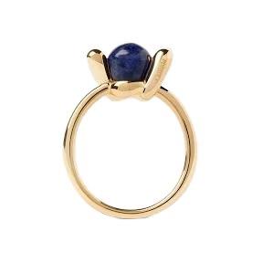 Anillo PdPaola Nexus Plata Baño Oro y Soladita AN01-D21