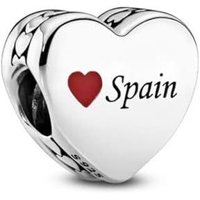 Charm Pandora Corazón Grabable 792015 2