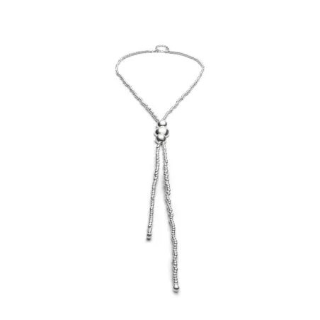 Collar UNOde50 Ser Intrépida Bolas Baño Plata COL2010MTL0000U