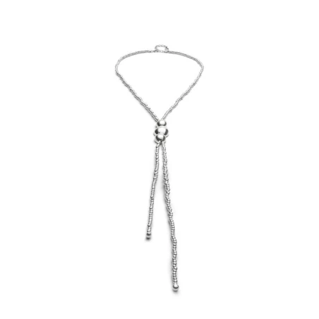 Collar UNOde50 Ser Intrépida Bolas Baño Plata COL2010MTL0000U