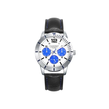 Reloj Viceroy Next Niño Plateado y Negro Multifunción 401355-04