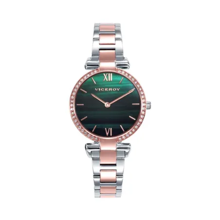 Reloj Viceroy Chic Plateado, Rosado y Verde Analógico Mujer 42446-63