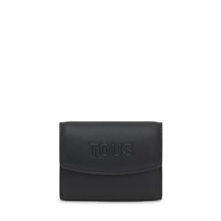 Cartera billetera Pocket TOUS Bloom Negro 2002204251