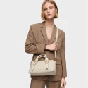 Bolso bowling TOUS Buckles Silhouette Beige Mediano 2002201501