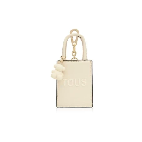 Llavero TOUS Mini Bolso Pop Beige 2002203601