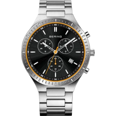 Reloj Bering Titanium Plateado Cronógrafo Hombre 11743-709