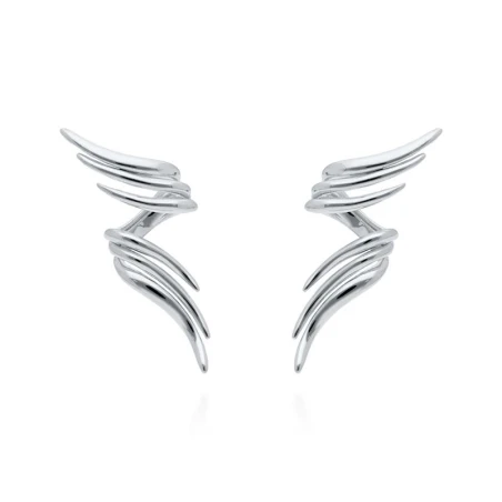 Pendientes Marina García Arles Plata Baño Rodio 91111PB