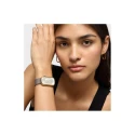 Reloj Tous Watches T-Band Club Malla Acero Plateado y Dorado Silueta Oso Mujer 3000140700
