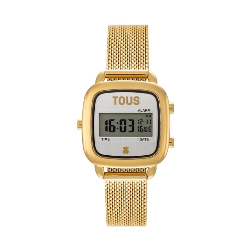 Reloj TOUS Watches D-Logo Mini Dorado Digital Mujer 3000139500