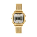 Reloj TOUS Watches D-Logo Mini Dorado Digital Mujer 3000139500