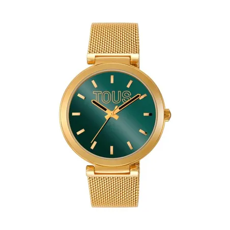 Reloj TOUS Watches S-Mesh Mirror Dorado y Verde Analógico Mujer 3000142600