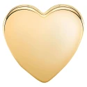 Charm Pandora Corazón Baño Oro Grabable 762015C00