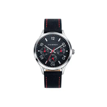 Reloj Viceroy Next Negro y Plateado Multifunción Niño 401099-55