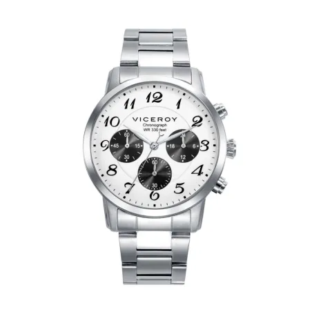 Reloj Viceroy Plateado y Blanco Multifunción Hombre 41149-05