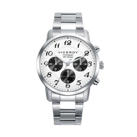 Reloj Viceroy Plateado y Blanco Multifunción Hombre 41149-05