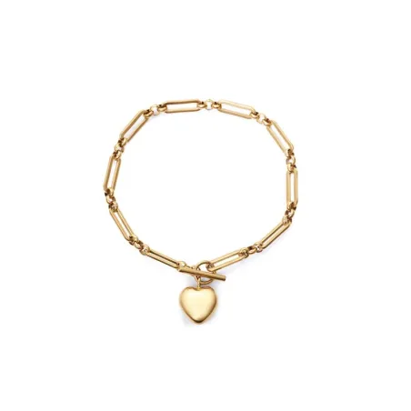 Pulsera Viceroy Fashion Corazón Acero Baño Oro 75396P01012