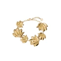 Pendientes Viceroy Fashion Chic Hojas Acero Baño Oro 15158P01012