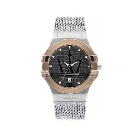 Reloj Maserati Potenza Hombre Analógico Plateado R8853108007