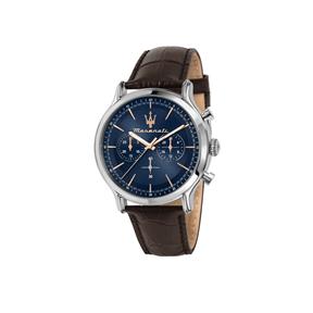 Reloj Maserati Epoca Hombre Marrón y Azul Cronógrafo R8871618014