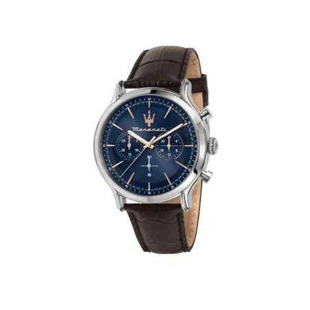 Reloj Maserati Epoca Hombre Marrón y Azul Cronógrafo R8871618014