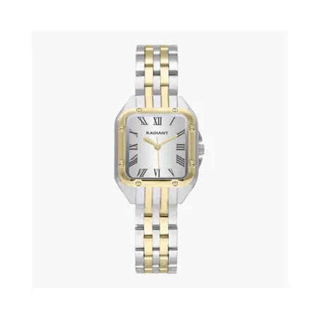 Reloj Radiant Bahamas Mujer Plateado y Dorado Analógico RA618203