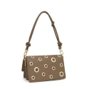 Bandolera TOUS Audree Eyelets Tierra Pequeña 2002202943