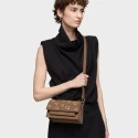 Bandolera TOUS Audree Eyelets Tierra Pequeña 2002202943