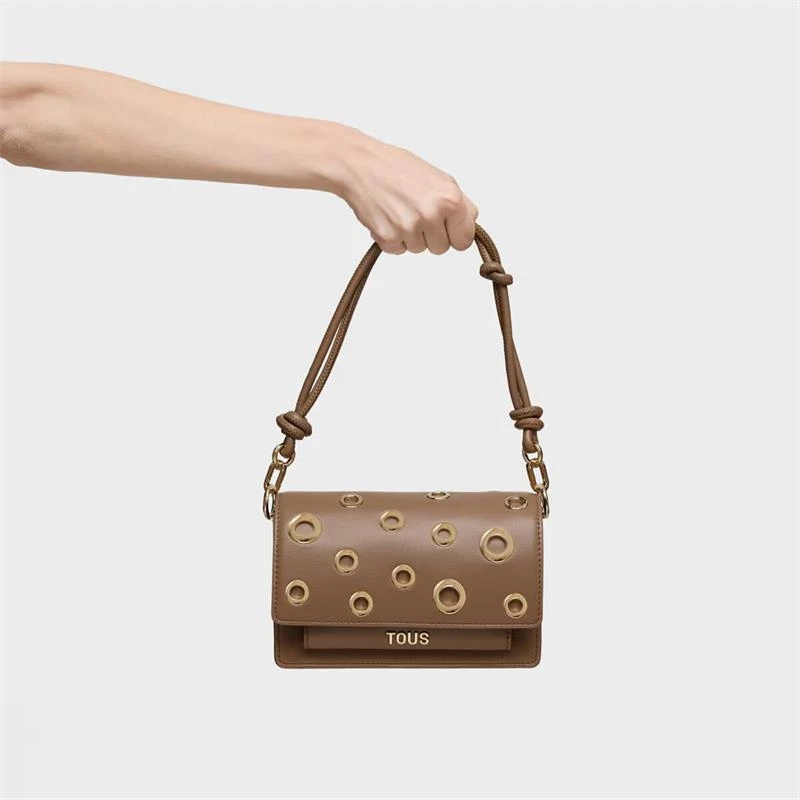 Bandolera TOUS Audree Eyelets Tierra Pequeña 2002202943