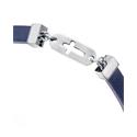 Pulsera Viceroy Fashion Piel Azul y Cruz Calada Acero Inoxidable Niño 75395P01013
