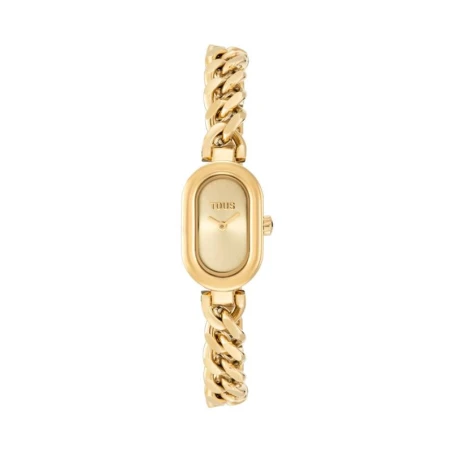 Reloj TOUS Watches Oval Time Dorado Analógico Mujer 3000140200