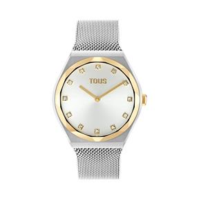 Reloj TOUS Watches Karat Round Mesh Bicolor Analógico Mujer 3000141700