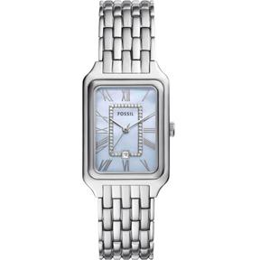Reloj Fossil Raquel Plateado y Azul Analógico Mujer ES5402