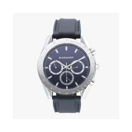 Reloj Radiant Marlon Plateado y Azul Multifunción Hombre RA668708