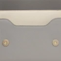 Bandolera TOUS Audree Saffiano Beige y Gris Mediana 2002202601