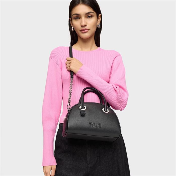 Bolso Bowling TOUS Poppy Negro Mediano 2002202151