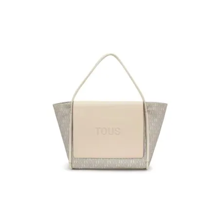 Bolso Capazo TOUS Silhouette Soft Beige Grande 2002206502