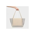 Bolso Capazo TOUS Silhouette Soft Beige Grande 2002206502