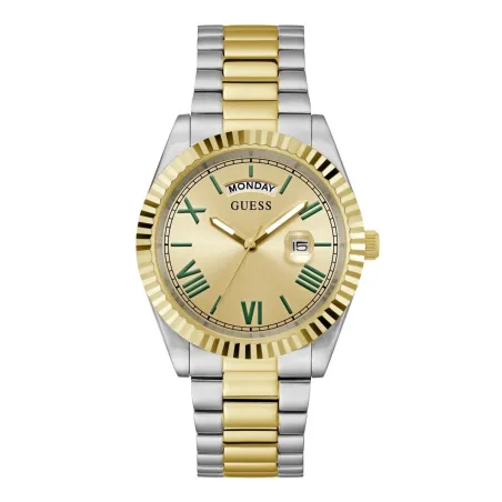 Reloj Guess Connoisseur Plateado y Dorado Analógico Hombre GW0265G14