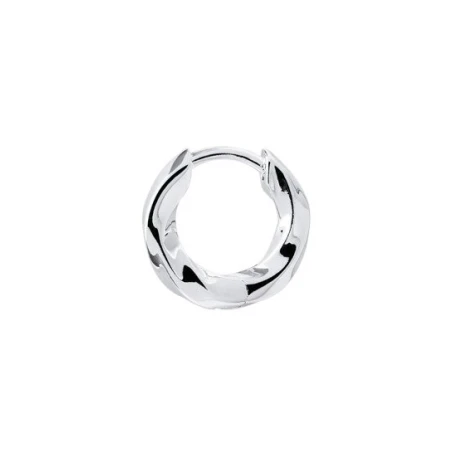 Pendientes Vidal&Vidal Aro Articulado Baño Plata Q3842